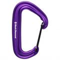 Black Diamond - Miniwire Carabiner - Snapgate carabiner purple