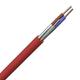 Zexum Red 4mm 32A 2 Core & Earth Brown Blue Fire Resistant Rated Power Cable - 10 Meter