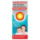 Nurofen For Children Cold, Pain and Fever Strawberry Flavour 3 Months to 9 Years 100ml