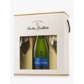 Nicolas Feuillatte Brut Champagne and 2 Glasses Set, 75cl