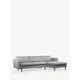 John Lewis + Swoon Latimer Large 3 Seater Chaise End Sofa