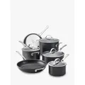 Anolon X Sear Tech Hard-Anodised Aluminium Non-Stick Pan Set, 6 Piece