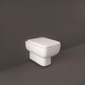 Rimless Wall Hung Toilet with Slim Wrap Over Seat - RAK Series 600