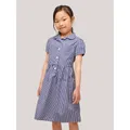 John Lewis School Belted Gingham Checked Summer Dress