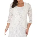 Chesca Lace Cornelli Embroidered Trim Jacket