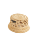 Raffia bucket hat