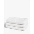 John Lewis Spa Waffle Face Cloths, Pack of 3