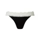 John Lewis ANYDAY Lace Trim Tanga Knickers, Pack of 3