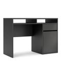 Function Plus Desk 1 Door 1 Drawer In Black