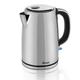 Swan SK14060N 1.7L Stainless Steel Jug Kettle - Silver