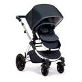 Ickle Bubba Stomp V4 All in One Travel System with Isofix Base - Blueberry on Chrome with Blueberry Handles