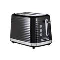 Daewoo SDA1968GE Hive 2 Slice Textured Toaster - Black