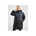 Nike Swoosh Parka Jacket - Black/Black/White - Womens, Black/Black/White