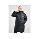 Nike Swoosh Parka Jacket - Black/Black/White - Womens, Black/Black/White