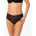 Triumph Amourette Charm Maxi Briefs, Black