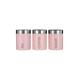 Liberty Pastel Pink Tea Coffee Sugar Canisters