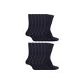 12 Pair Plain School Soft Breathable Cotton Rich Socks