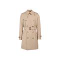 Burberry Cotton Short Trench Coat Beige