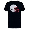 Teeblox American Football Helmet Flat Tee Men's -Image by Shutterstock Gold