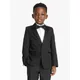 John Lewis Heirloom Collection Kids' Tuxedo Jacket, Black