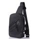 DFV mobile Backpack Waist Shoulder bag Nylon compatible with Ebook, Tablet and for Alcatel One Touch Pixi 3 3.5 OT-4009 Black