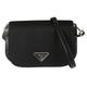 Prada Flap Shoulder Bag Black