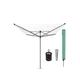 Brabantia Lift-O-Matic Rotary Airer With Accessories