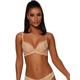 Gossard Superboost Lace Padded Plunge Bra - Nude, Nude, Size 42Dd, Women