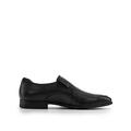 Start-rite College Boys Smooth Leather Smart Slip On School Shoes - Black, Black Leather, Size 5.5 Older