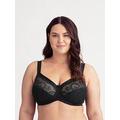 Miss Mary of Sweden Miss Mary Minimizer Underwired Bra - Black, Black, Size 40F, Women