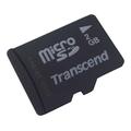 Transcend Ts4Gusdhc10 Card, Micro Sdhc, 4Gb, Class 10