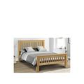 Julian Bowen Amsterdam Oak King Size Bed Frame