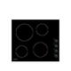 Hotpoint Hr619Ch 60Cm Wide Built-In Ceramic Hob - Black - Hob With Installation