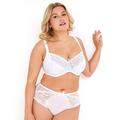 Pour Moi Flora Deep Brief - White