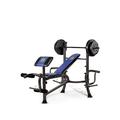 Marcy Starter Bench With 36Kg Weight Set