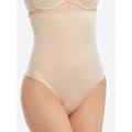 Spanx Suit Your Fancy High-Waisted Thong - Nude, Nude, Size L, Women