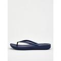 FitFlop Iquishion Ergonomic Flip Flop - Navy, Navy, Size 5, Women