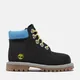 Timberland Premium 6 Inch Boot For Toddler In Black Black Kids, Size 7