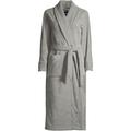 Towelling Bath Robe, Women, size: 10-12, regular, Grey, Cotton, by Lands' End