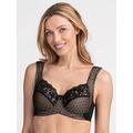 Miss Mary of Sweden Miss Mary Dotty Delicious Lace Underwired Bra - Black, Black, Size 36B, Women