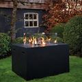 Rectangle Cocoon Gas Fire Pit -