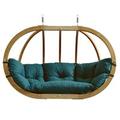 Globo Royal Garden Hanging Chair in Green