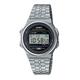 Casio Collection Quartz Black Dial Stainless Steel Bracelet Mens Watch A171WE-1AEF