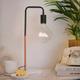 Bake Led Text Light Bulb & Marble Stone Desk Lamp