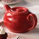 Churchill Beverage Cafe Red Nova Teapot 15oz / 420ml (Pack of 4)