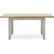 Vida Living Ferndale 150cm-195cm Grey Painted Extending Dining Table