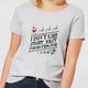Tobias Fonseca I Don't Care About What You Did This Year Women's T-Shirt - Grey - 5XL - Grey