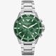Emporio Armani Diver Green Dial Chronograph Watch AR11500