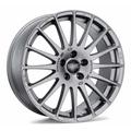 OZ Racing Superturismo GT Alloy Wheels in Race Grey Black Lettering Set of 4 - 17x8 Inch ET35 5x100 PCD 68mm Centre Bore Race Grey Black Lettering, Grey