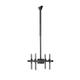 StarTech.com Dual TV Ceiling Mount - Back-to-Back Heavy Duty Hanging Dual Screen Mount with Adjustable Telescopic Pole - Tilt/Swivel/Rotate - VESA Bracket for 32-75" Displays